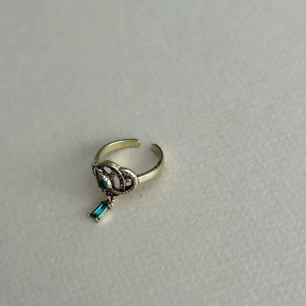 Snake Gemstone Ring S1243 - Picture 4 of 5